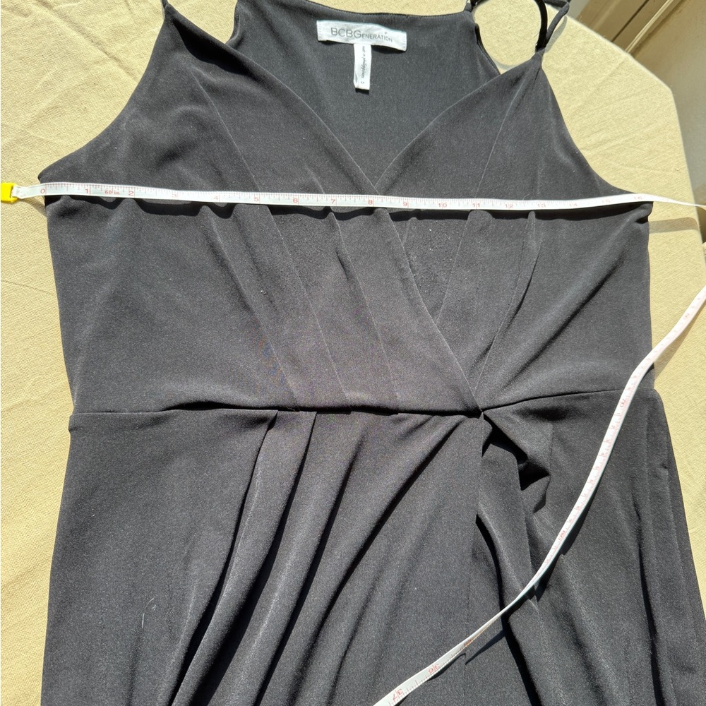 BCBGeneration Black Mini Sundress Spaghetti Strap - Picture 11 of 15